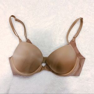 Victoria’s Secret Nude T-Shirt Push-Up Bra